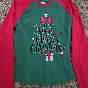 Girls Christmas Shirt